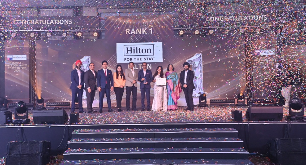 Hilton Retains Top Spot as the No. 1 Great Place to Work in India
